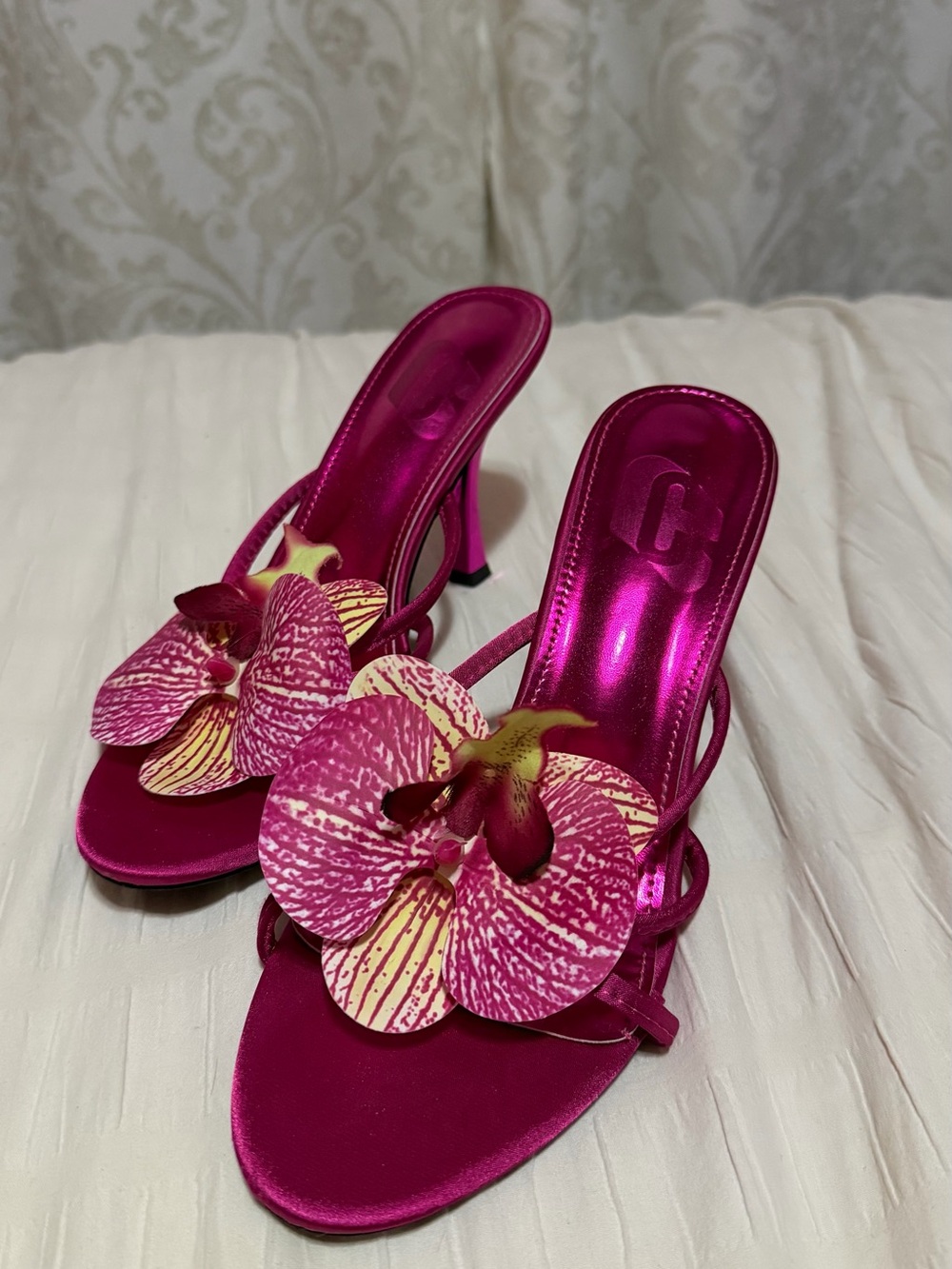 Fuschia Orchid Heels